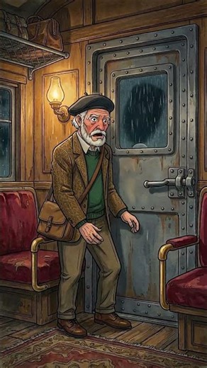 Inside the Train Nobody Can Find 🚂✨ #apocalypse #cozy #asmr #shorts #ghibli