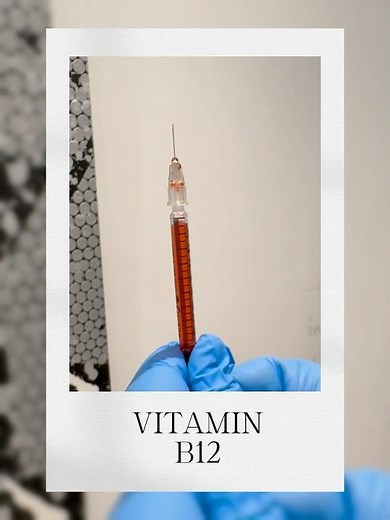 Vitamin B12 injections #rtwskin
