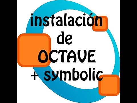 Instalación de Octave + symbolic