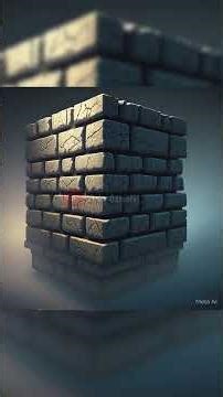 Blok End Stone Bricks di Minecraft tapi Versi AI! #shorts