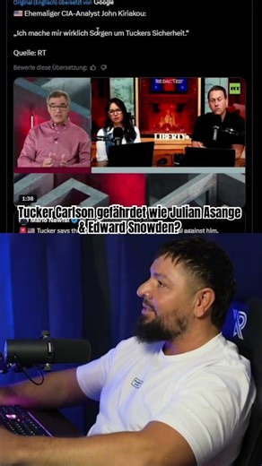 Is Tucker Carlson at risk like Julian Asange & Edward Snowden? #tuckercarlson #usa #israel #iran ...