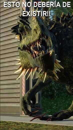 😱 The Indominus Rex mutated with alien DNA!