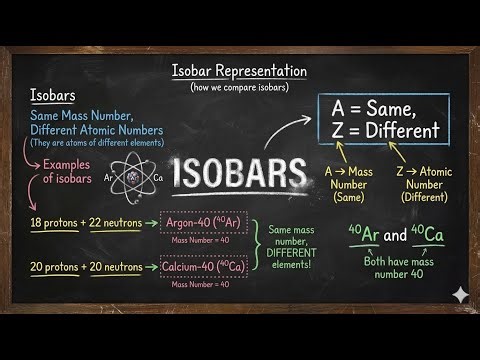 Isobars Explained: Chemistry and Physics Basics in 5 Minutes!