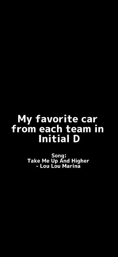 Remastered Initial D Anime Tribute Video