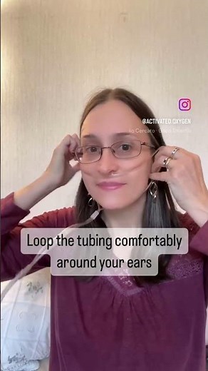 How to put on your Nasal Cannula | 'Nose tubes' for your Activated Oxygen / Hydrogen machine