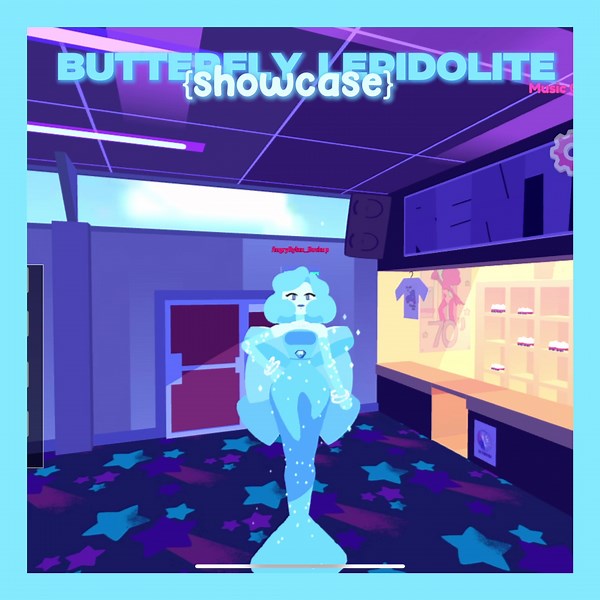 Butterfly Lepidolite in Steven Universe Future