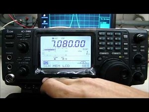 ICOM IC-746 ALIGNMENT and TESTS - ALPHA TELECOM