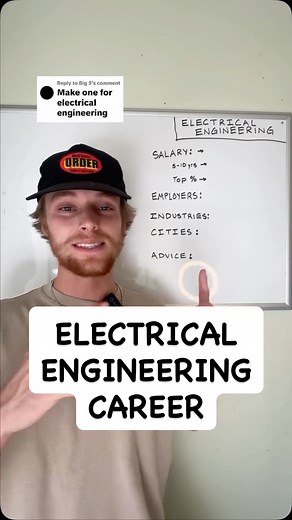 Gio Donofrio | Internships & Academics | Engineering on Instagram: "The whole world is getting electrified and EE is behind it all! Great career and major to be in. #electricalengineer #engineer #stemjobs #engineeringstudent #university"