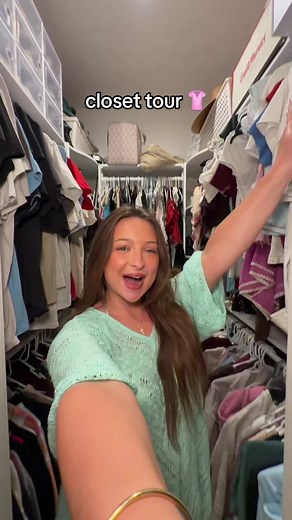 Closet Tour: Organizing for More Clothes!