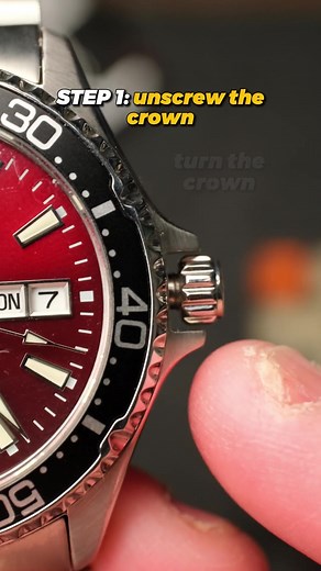 How to Set the Time on an Automatic Watch #watchtok #watches #luxury #watchmovement #watchesoftiktok #mensfashion #mensstyle #watchexpert #accessories #luxurywatches #luxurywatch