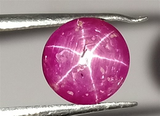 7 Ct EXCLUSIVE BURMESE RED STAR RUBY 100% Natural and Untreated BSR-115