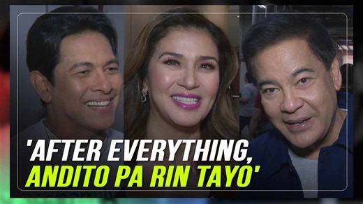 Kapamilya stars and "ASAP" pillars Gary Valenciano, Zsa Zsa Padilla, and Martin Nievera shared their sentiments Sunday (January 4) on the return of ABS-CBN to its traditional TV home Channel 2. | ABS-CBN News