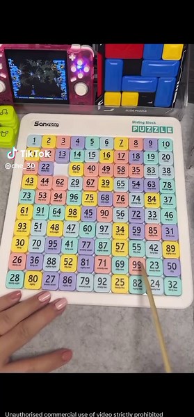 Number Sliding Block Puzzle for All Ages