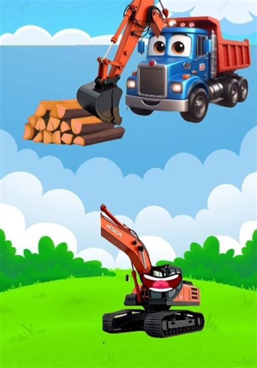 Bro Why This Wood Not Lifting?! You Stuck Your Bulldozer Here 😂🚧 #JCBFail”