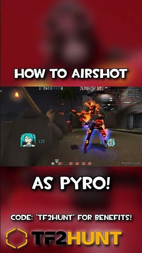HOW TO AIRSHOT AS PYRO! #tf2 #teamfortress2 #tf2shorts