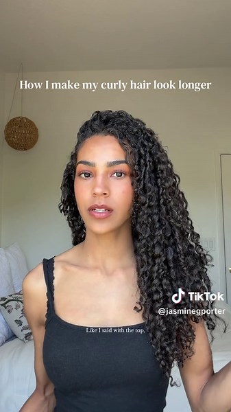 Curl Stretching Tutorial: Make Curly Hair Look Longer