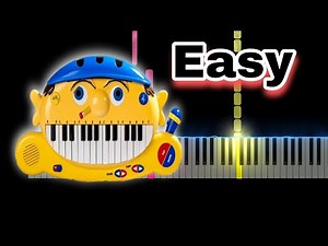 Play My Jeffy Piano - SML Merch (Easy Piano Tutorial)