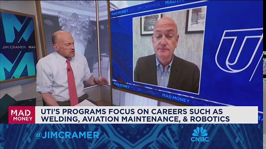 Universal Technical Institute CEO Jerome Grant goes one-on-one with Jim Cramer