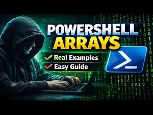PowerShell Array Basics You MUST Know | Easy Explanation‪@CodeAndHackLab‬
