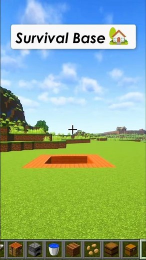 Minecraft Survival Base 🏠 Easy Starter Build! #minecraft #minecraftbuild #minecraftguide