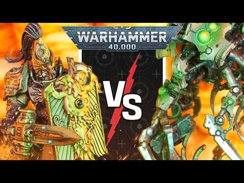 Necrons vs Adeptus Custodes | Warhammer 40k Battle Report