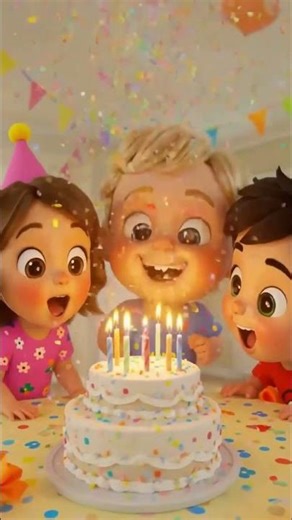 Happy Birthday Party 🎂 Kids Fun Shortvideo