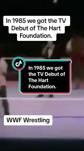 Debut de la Hart Foundation en 1985