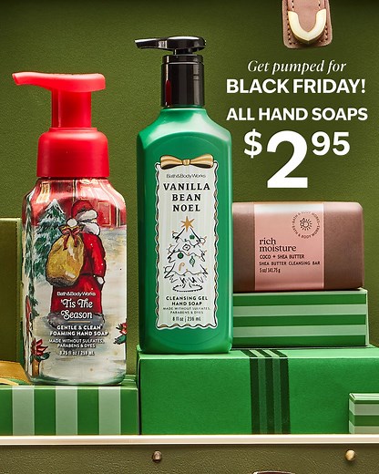 40 reactions · 107 shares | Limited time only! $2.95 all hand & bar soaps. 﫧 New soapy scents are here, just in time for holiday mingling! 欄 | Bath & Body Works | Facebook