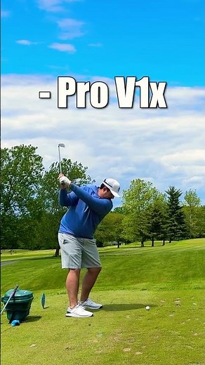 Titleist Pro V1 vs Left Dash Pro V1x. #golf #golfgear #golfshorts