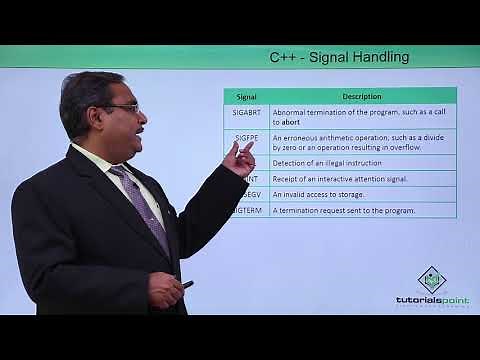 C++ - Signal Handling