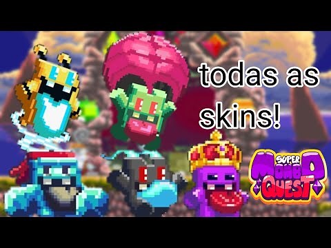 localização de todas as skins do Mombo/Super Mombo Quest