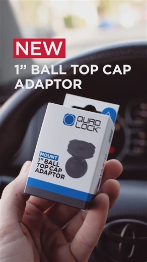 QUAD LOCK on Instagram: "Upgrade your phone mount with Quad Lock Introducing the NEW 1” Ball Top Cap Adaptor—works seamlessly with your existing setup. Built for adventurers, it offers 👇 ✅Secure, one-handed operation ✅Sleek Design ✅Rock-solid phone security ✅Rugged reliability for 4x4s, trucks, cars, and RVs Tap to shop or head to quadlockcase.net to learn more. #quadlock"
