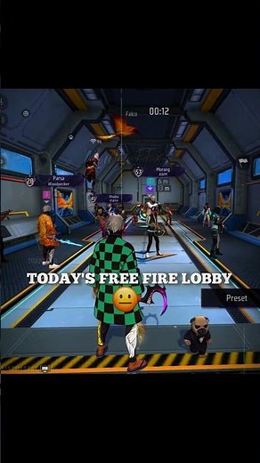 فري فاير 🔥: Old Free Fire Lobby — عندما تتحول الردهة إلى كابوس الجميع 😳💥