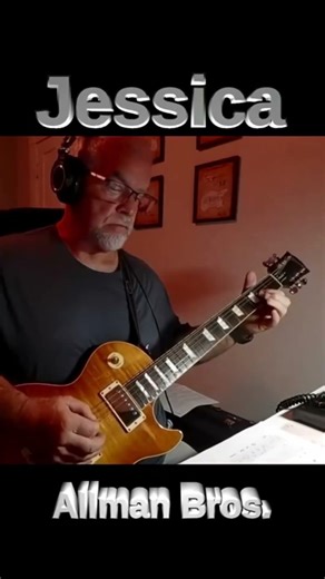 Jessica - The Allman Bros. - #shorts #guitarcover #guitar #guitarra #guitarsolo