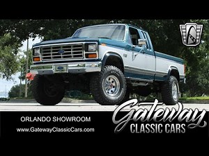 1986 Ford F-250 4x4 For Sale at Gateway Classic Cars of Orlando Stock#2848