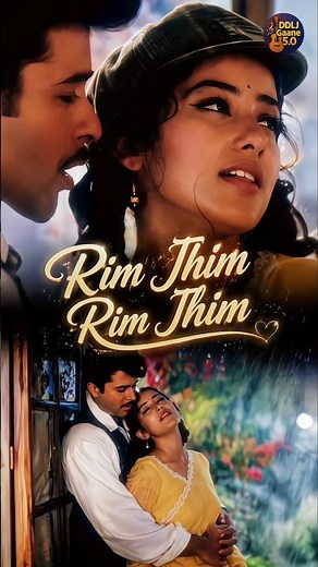 🌧️ Rim Jhim Rim Jhim ❤️🎶 | Kumar Sanu & Kavita Krishnamurthy | 1942 A Love Story (1994)