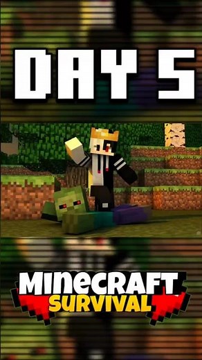 Minecraft Survival 100 Days – Day 5 | Found the Perfect Area for My House!