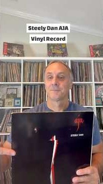 Steely Dan Aja Vinyl Record Album from my Collection of 70's and 80's Music