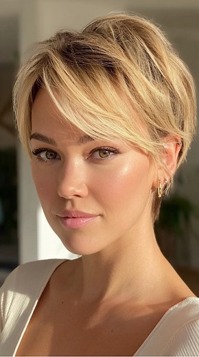 161K views · 1.2K reactions | 35 Stunning Pixie Haircuts with Bangs for a Face-Framing Style  Soft, chic, and full of personality ✨ — these pixie haircuts with bangs are the ultimate way to highlight your features! Whether you go for side-swept, wispy, or blunt bangs, each look adds shape, charm, and that effortless edge. ‍♀️ #PixieWithBangs #ShortHairInspo #TrendyPixieCut #FaceFramingStyle #ChicHairstyles | Ali's Hair Insights | Facebook