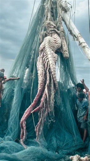Fishermen Pull Up Deep Sea Creature With No Known Species
