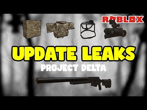 UPDATE LEAK PROJECT DELTA! NEW WEAPON, ARMOR, AND HELMET! ROBLOX