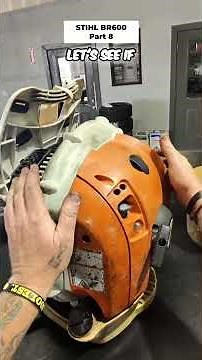 STIHL BR600 Fuel Filter & Primer Bulb Replacement | Full Repair Guide Part 8