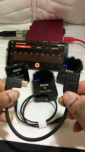 HOW TO Connect RODE Wireless GO 2 Microphone to an Android Phone - Day 25