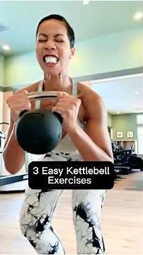 3 Easy Beginner Kettlebell Exercises for Women