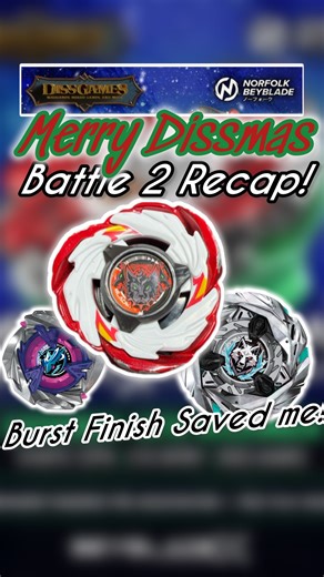 MattH6 on Instagram: "Merry Dissmas Beyblade X Tournament Game 2 Recap! Hosted by @norfolkbeyblade Burst finish coming in clutch! Check out @noozle3d for your 3D printed Beyblade accessories & use code: PKMNGOMATT for 10% off your order! #beyblade #beybladex #beybladebattle #beybladetournament #beyblades @officialbeyblade"