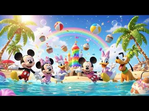 🌟🏖️ Mickey Mouse & Friends: The Silly Splashy Beach Adventure! 🏖️🌟