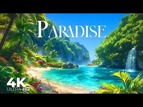 Paradise 4K • Earth's Last Incredible Places - Calm Meditation Music | Ultra HD Relaxation Film