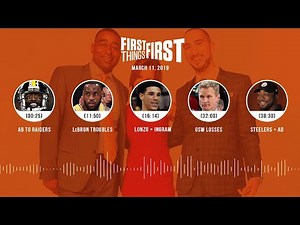 First Things First audio podcast(3.11.19)Cris Carter, Nick Wright, Jenna Wolfe | FIRST THINGS FIRST
