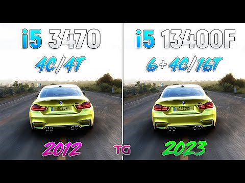 i5 3470 vs i5 13400F - 11 Years Difference
