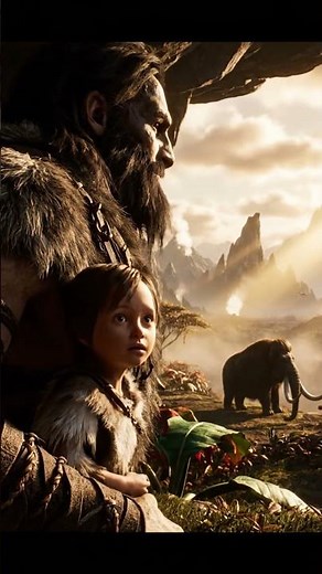 Stone Age Humans vs Giant Beasts — How They Survived the Impossible (Cinematic 4K) #ancienthistory